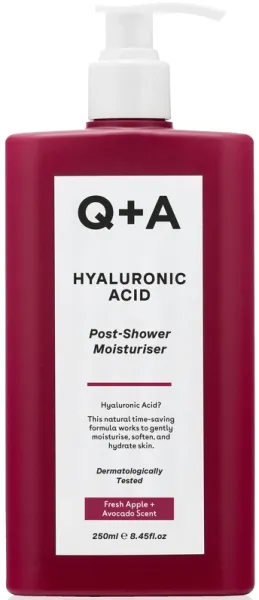Q+A Hyaluronsäure Nach-Dusch-Feuchtigkeitscreme 250 ml