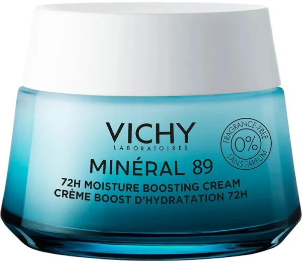 Vichy Mineral 89 72H Feuchtigkeitsspendende Creme Ohne Duftstoffe 50 ml